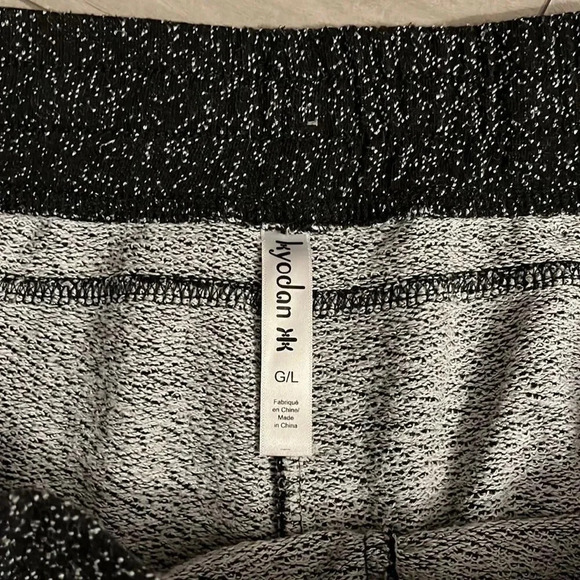 Black Pull On Lounge Pant, Size L - Picture 7 of 8